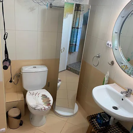 Sea View For Young Family Aheloy, Near Sunny Beach, With Balcony, Pool And Beach,почивка на плажа с балкон, гледка към морето, басейн в ахелой, близо до слънчев бряг Διαμέρισμα Aheloy