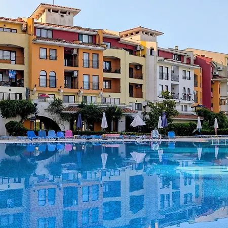 Sea View For Young Family Aheloy, Near Sunny Beach, With Balcony, Pool And Beach,почивка на плажа с балкон, гледка към морето, басейн в ахелой, близо до слънчев бряг