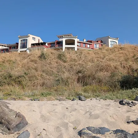 Sea View For Young Family Aheloy, Near Sunny Beach, With Balcony, Pool And Beach,почивка на плажа с балкон, гледка към морето, басейн в ахелой, близо до слънчев бряг * Aheloy