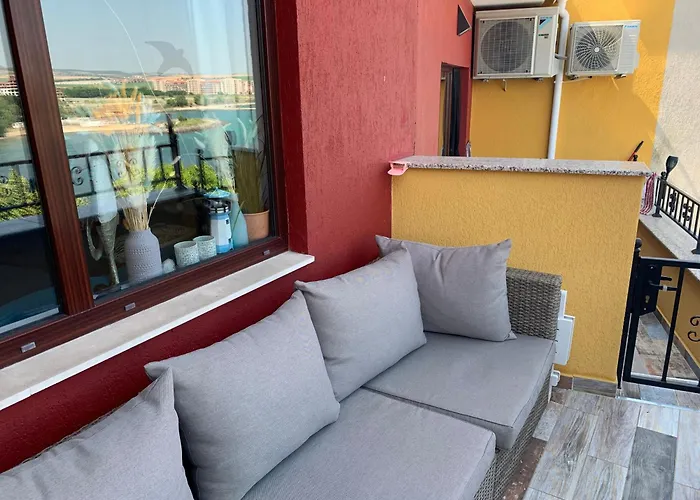 Sea View Mit Bootstisch-почивка с изглед към морето и маса за лодка * Aheloy
